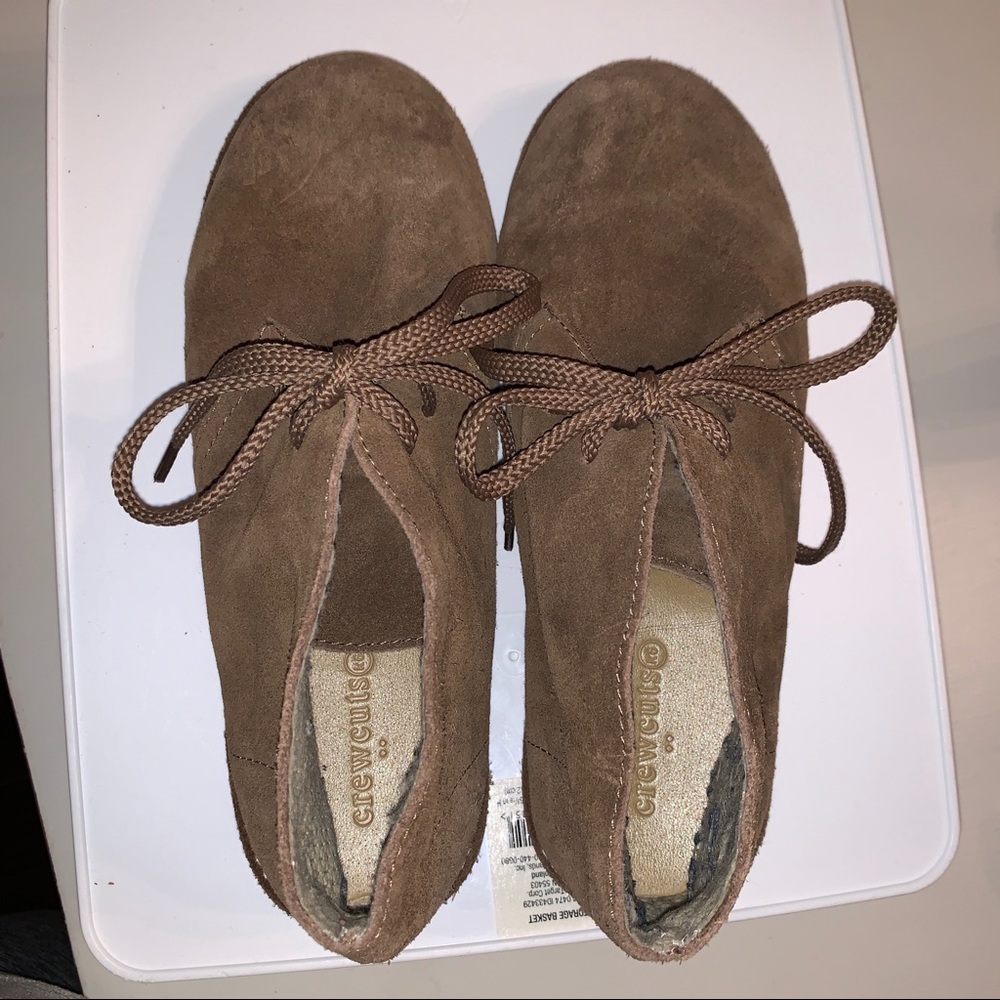 Crewcuts Boys Size 6 Suede Lace-up Boot